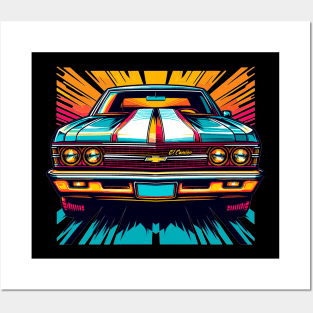 Chevy El Camino Posters and Art